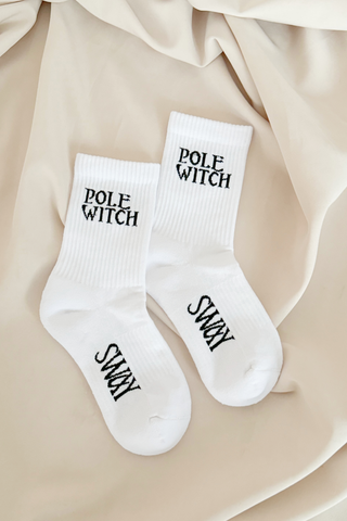 Pole Witch Socks