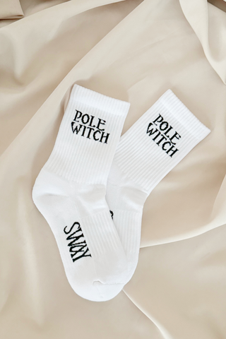 Pole Witch Socks