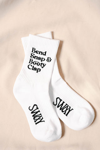 Bend, Snap and Bootyclap Socks