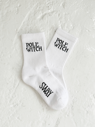 Pole Witch Socks